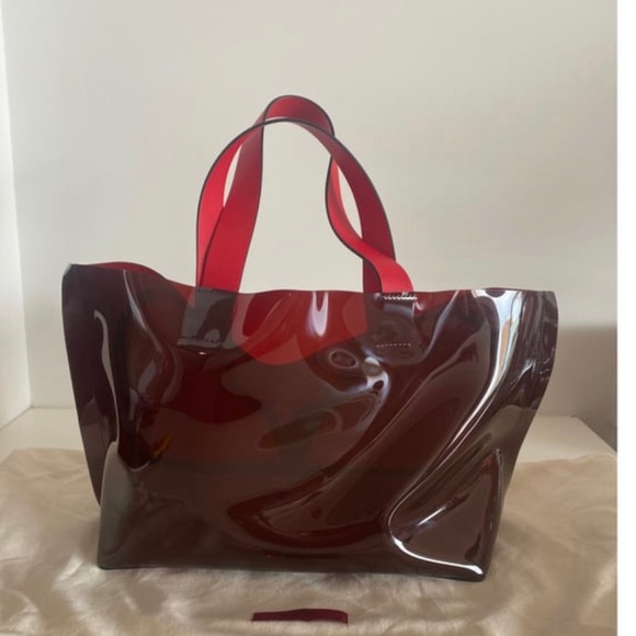 VALENTINO GARAVANI GO LOGO PVC TOTE - Picture 6 of 6